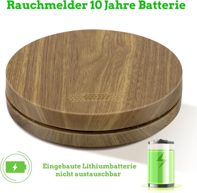 Detalle de XINDUM Rauchmelder 3er Set 10 Jahre Batterie