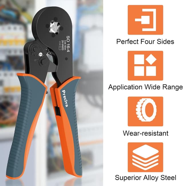 Thumbnail 2 de Preciva 0.08-16mm² Ferrule Crimping Tool