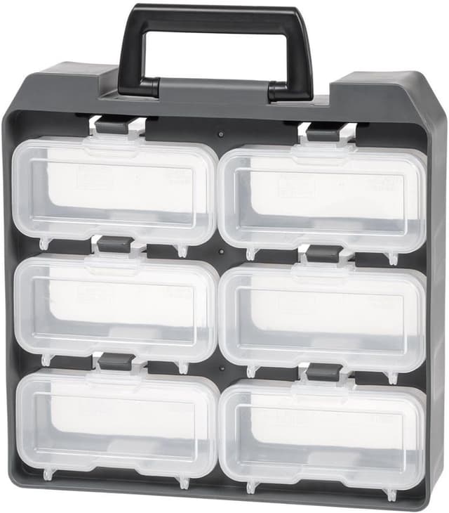 Imagen de Iris Ohyama Unit Case UC-6W custodia portaattrezzi 6 scompartimenti en OfertitasTOP