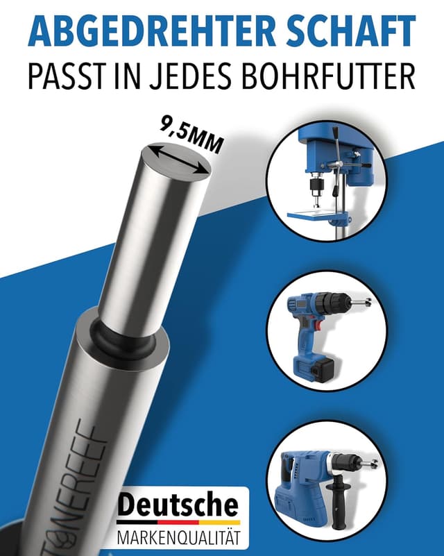 Detalle de Forstnerbohrer Set 12-teilig Ø 10–50 mm