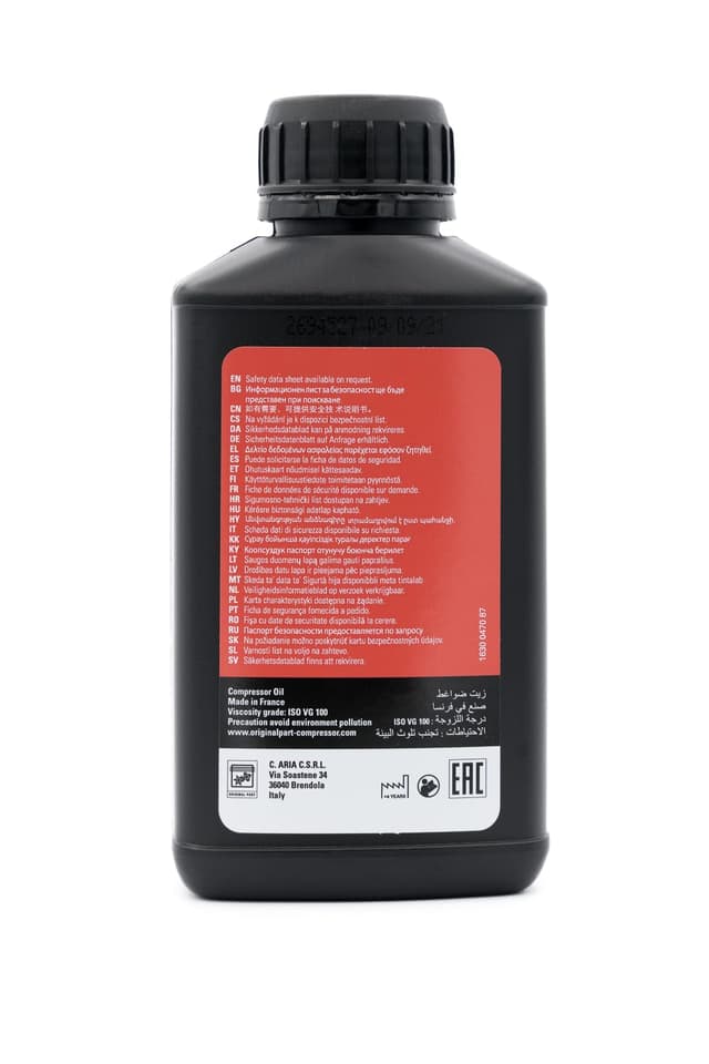 Thumbnail 2 de Altair Pro Olio per Compressore 250ml ISO VG 100