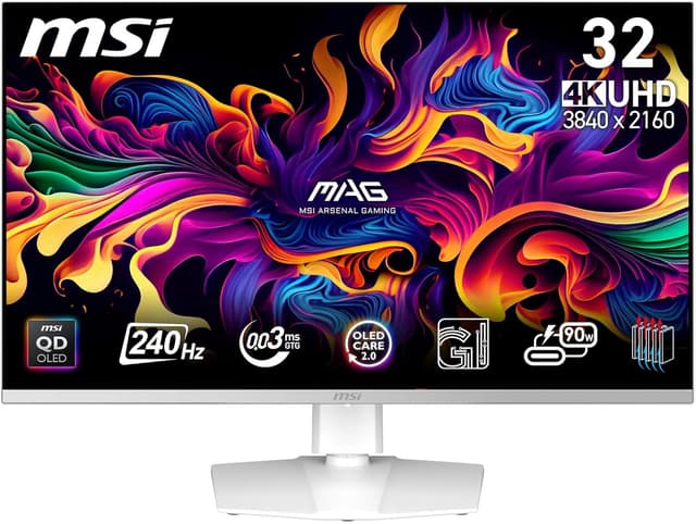 Detalle de MSI MPG 321URXW QD-OLED 240Hz 4K Gaming Monitor
