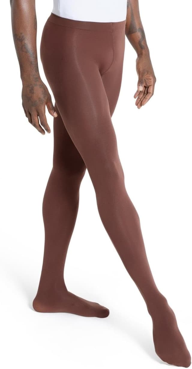 Detalle de Capezio Damen Steigbügelhose mit selbstgestrickter Optik – ultraweich, ohne elastischen Bund