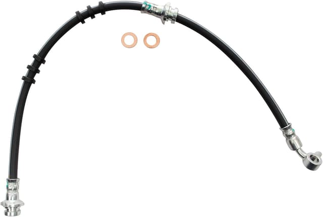 Detalle de TRQ Front Brake Hose Set for Select 2001 Infiniti I30, 2002-2004 I35 & 2002-2003 Nissan Maxima