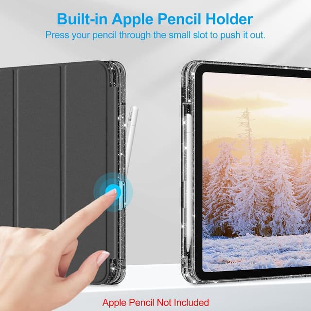 Thumbnail 5 de FINTIE Glitter Case for iPad 11-inch with Pencil Holder