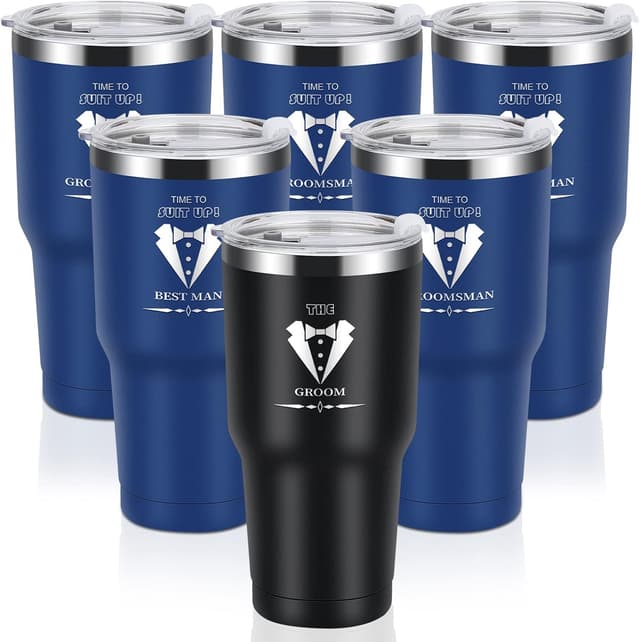 Imagen de pengtai Groomsmen 30oz Tumbler 🥤 en OfertitasTOP