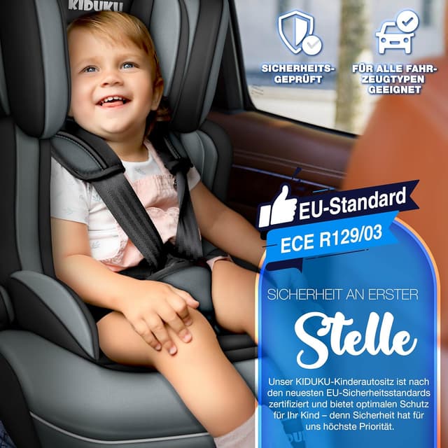 Detalle 2 de KIDUKU Kindersitz 9-36 kg 64–70 cm
