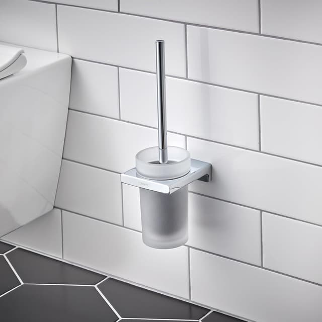 Thumbnail 1 de hansgrohe AddStoris Escobillero WC de Pared en Cromo