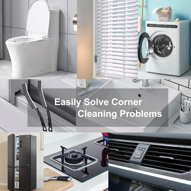 Thumbnail 5 de Crevice Cleaning Brush 3pcs grout tool 🧽