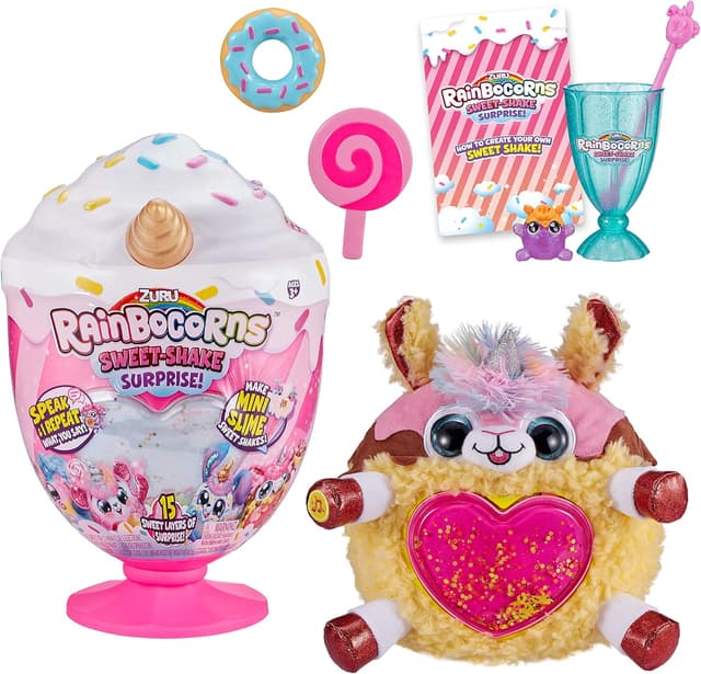 Detalle 2 de Rainbocorns Sweet Shake Surprise 9212D (Llamacorn) by ZURU