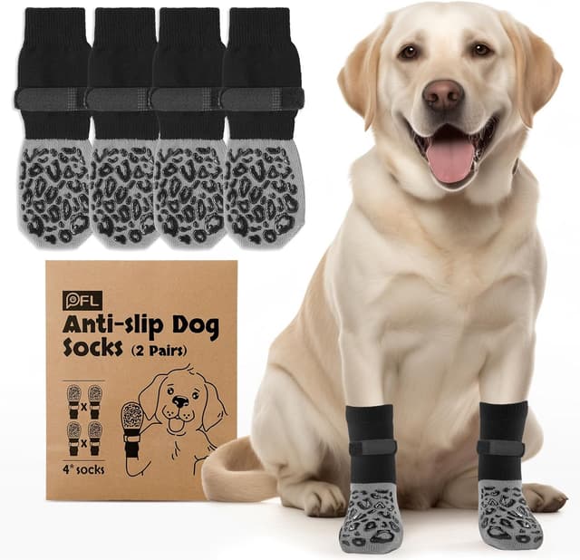 Imagen de PICK FOR LIFE Hundesocken Anti-Rutsch Größe M Grau en OfertitasTOP