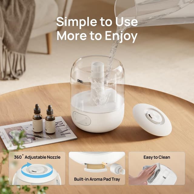Thumbnail 6 de DREO Humidifier for Bedroom 3L Top Fill