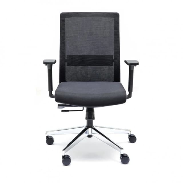 Detalle 2 de Euromof Niza silla de oficina negra