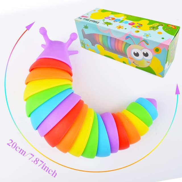 Thumbnail 3 de Cevioce Fidget Slug Toy 3Pcs