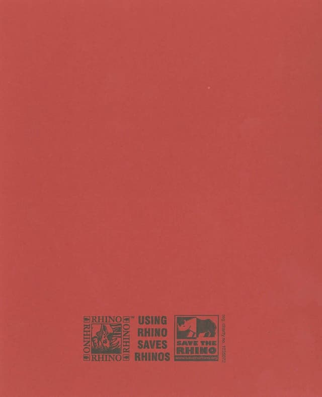 Detalle 2 de Rhino 8 x 6.5 Exercise Books (10 Pack) – 32 Pages, Top Blank & Bottom 15mm Lined Paper, Red