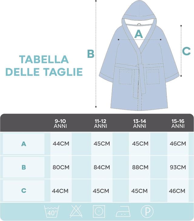 Thumbnail 4 de Twinzen Accappatoio Bambino in Cotone 100% OekoTex