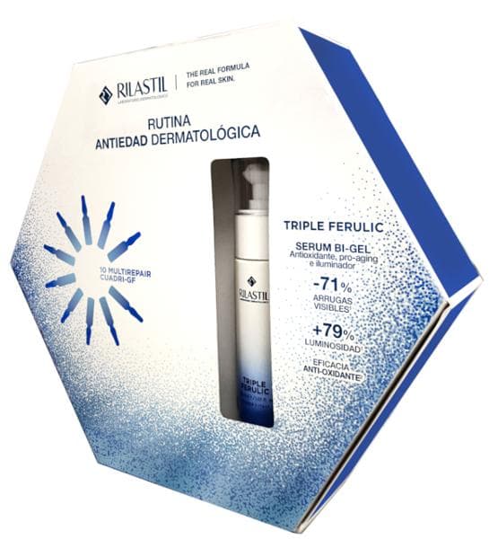Detalle de Rilastil Triple Ferulic Bi-gel 30 ml serum iluminador