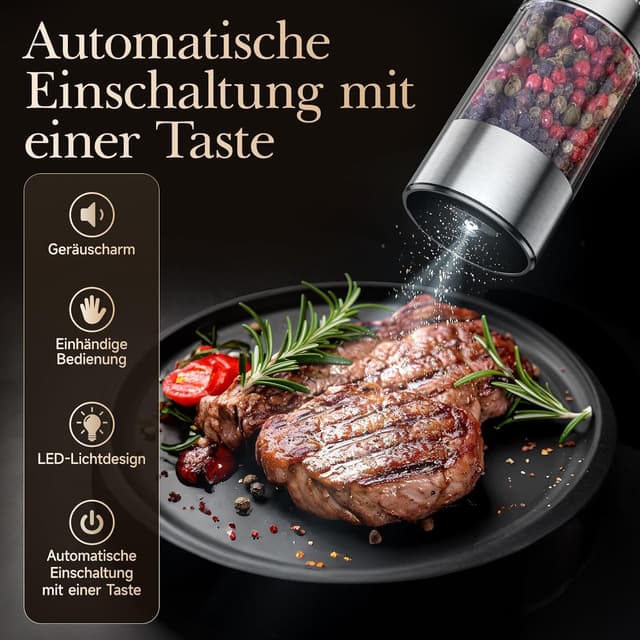 Thumbnail 1 de Variglas 01S elektrische Pfeffermühlen 90 ml 🧂