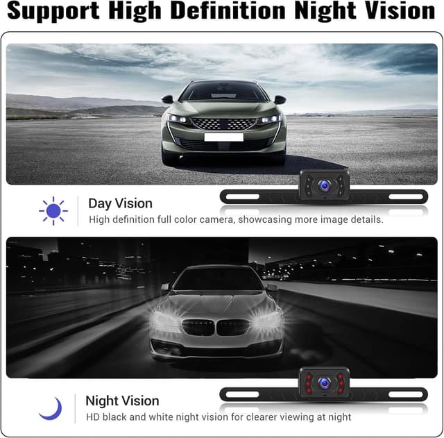 Thumbnail 2 de Caméra de Recul 1080P 120° avec Moniteur 4,3