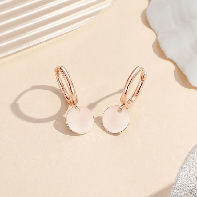 Detalle de Loutade Ohrringe Silber 925 Creolen 16 x 26