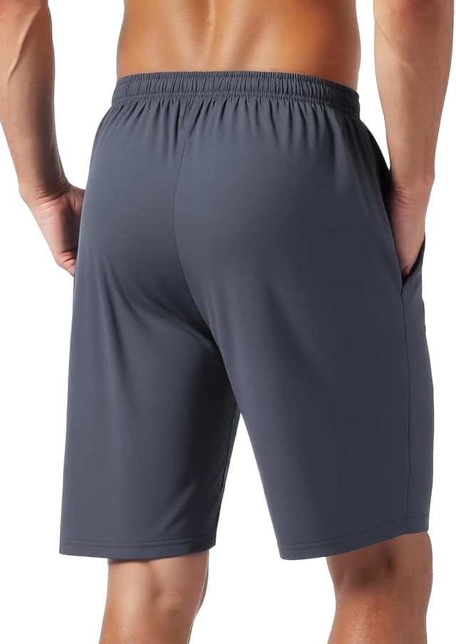 Detalle de Naarts Men’s Athletic Shorts 9'' Quick-Dry Workout Running Shorts with Pockets
