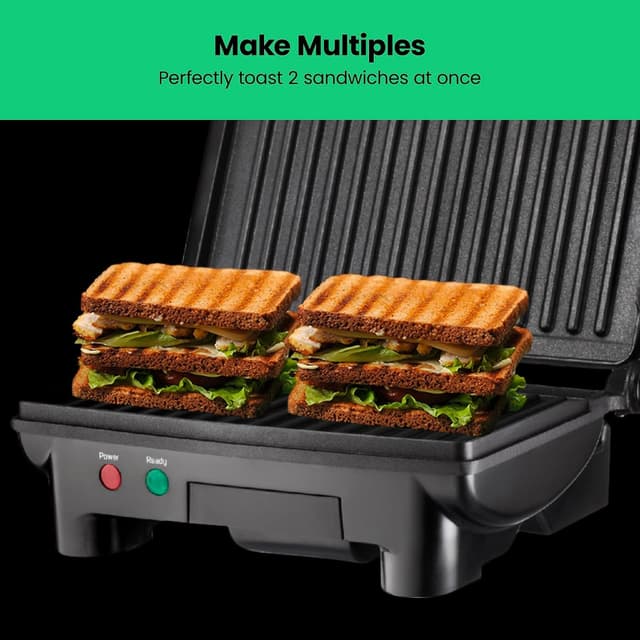 Thumbnail 4 de Chefman Panini Press 2-Slice Compact