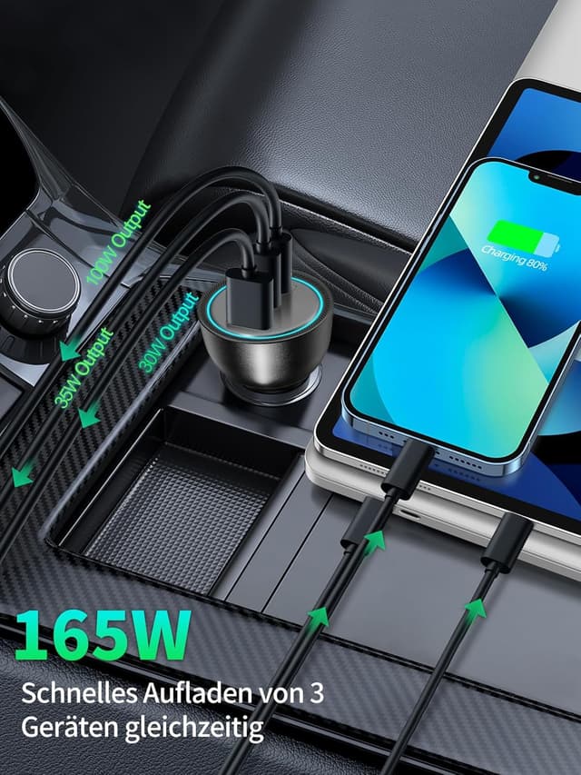 Thumbnail 4 de Rocoren Zigarettenanzünder USB C 165W