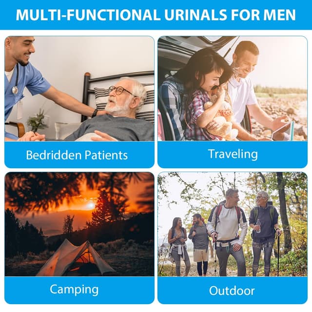 Thumbnail 6 de ACWOO Urinoir 1000 ml portable 🚽