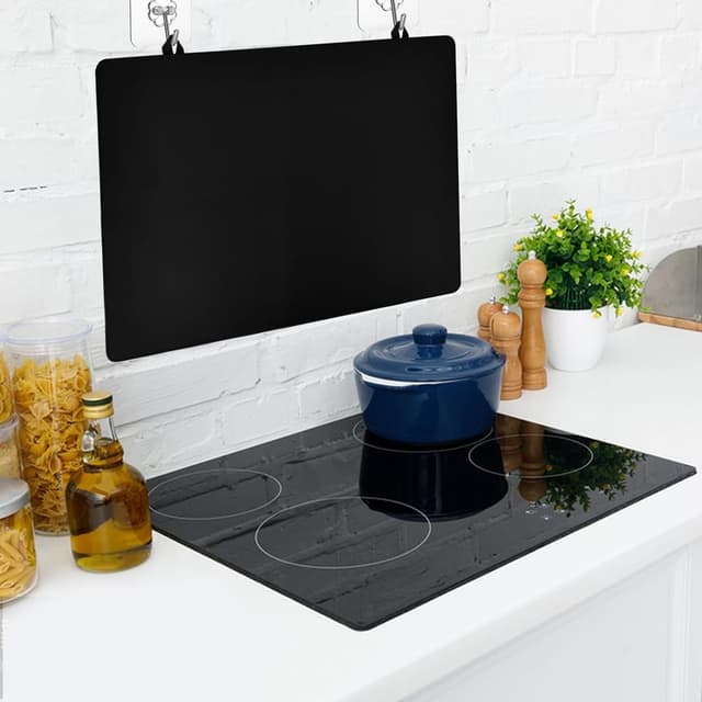 Detalle de YYTECH Abdeckung Herdplatte 72,5 x 52 cm aus lebensmittelechtem Silikon mit 3 Haken