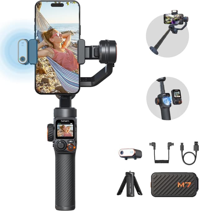 Detalle de Hohem iSteady M7 phone gimbal, 500g payload