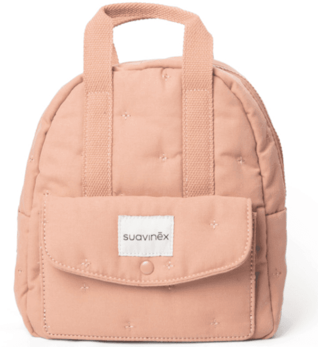 Imagen de Suavinex Mochila Infantil Rosa Liso 5,7 L en OfertitasTOP