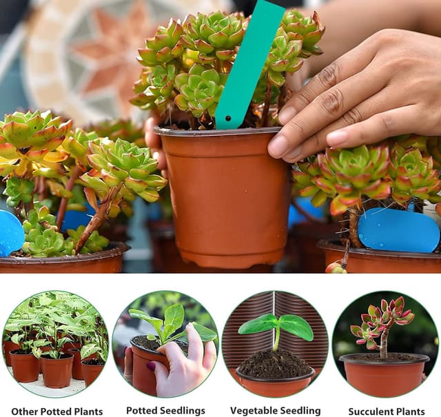 Thumbnail 6 de SHEEFLY 4 inch Plant Nursery Pots 100 Pack