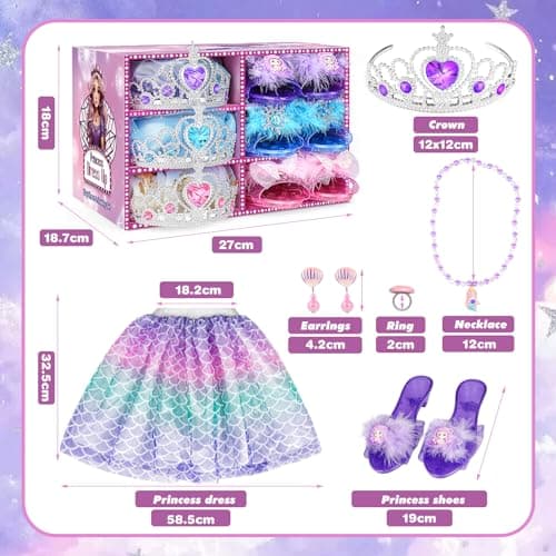 Thumbnail 1 de Dreamon Zapatos de Princesa para Niñas, Disfraz y Fiesta 👸