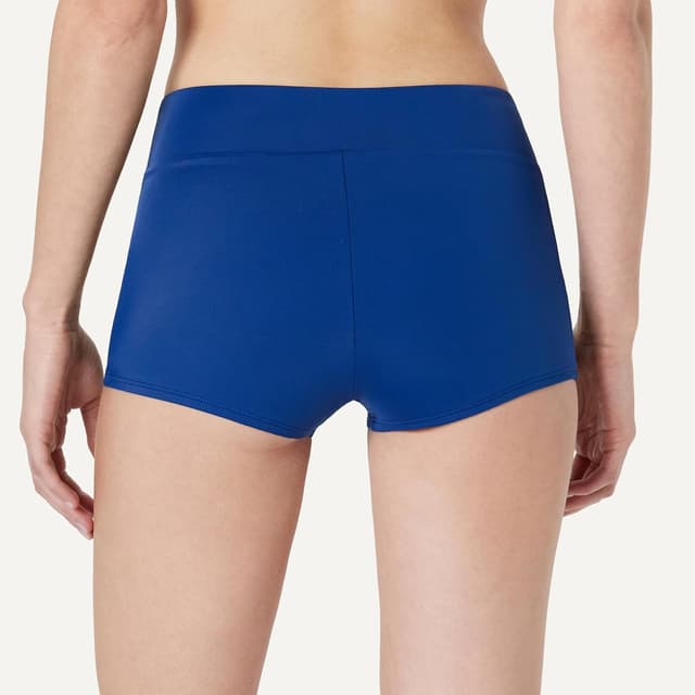 Detalle de Amazon Essentials Women’s Boy Short Swim Bikini Bottom