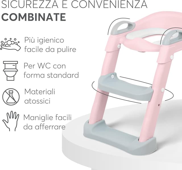 Detalle de KikkaBoo Riduttore WC LEA 18 mesi 🚽