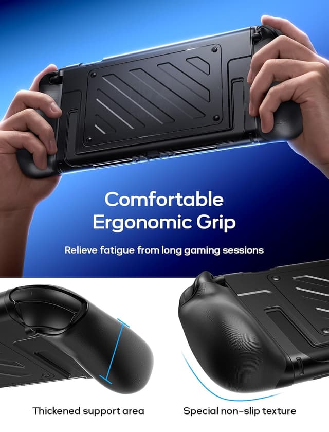 Detalle 2 de JSAUX Split-Schutzhülle für Switch 2 – Schutzhülle mit Griff