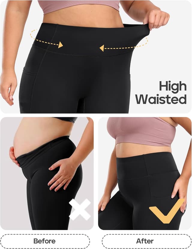 Detalle 2 de Heathyoga X-6XL High Waist Plus Size Leggings