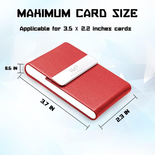 Thumbnail 1 de Waylipun Business Card Holder 15-20 cards 📇