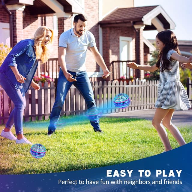 Detalle de LEMATRIX Flying Orb Ball Toy Hover Drone 1 🚁