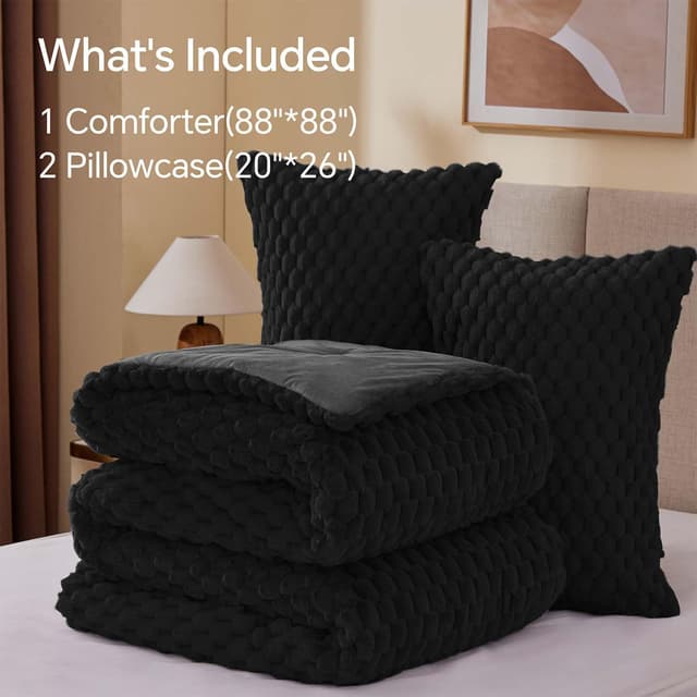Thumbnail 5 de BEDELITE Fluffy Queen Comforter 88x88