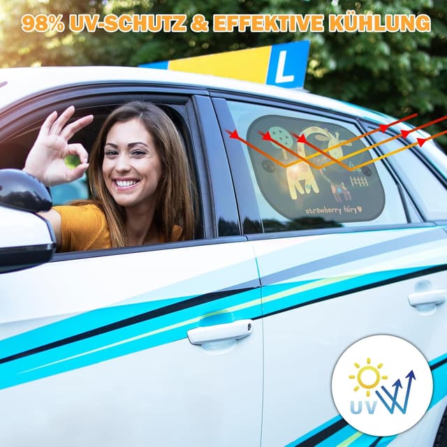 Detalle de ACELIFE tendine parasole auto bambini 45x35,5