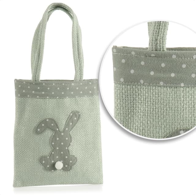 Detalle de com-four® 3X Bolsas de Regalo de Pascua 🐰 con Motivos Festivos