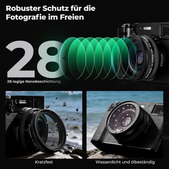 Detalle 2 de K&F CONCEPT UV-Filter X100 Serie