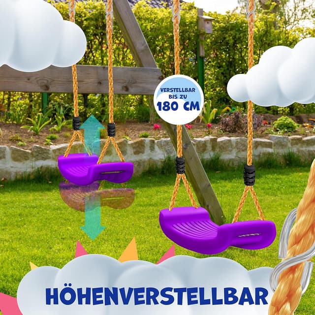 Thumbnail 5 de KIDIZ Schaukel Garten Kinderschaukel