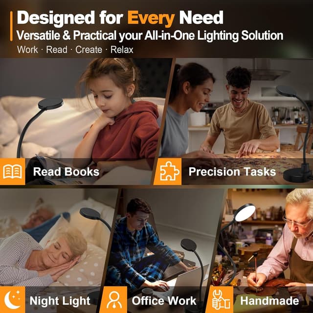 Thumbnail 6 de Zaplit Lámpara LED de escritorio 15W regulable