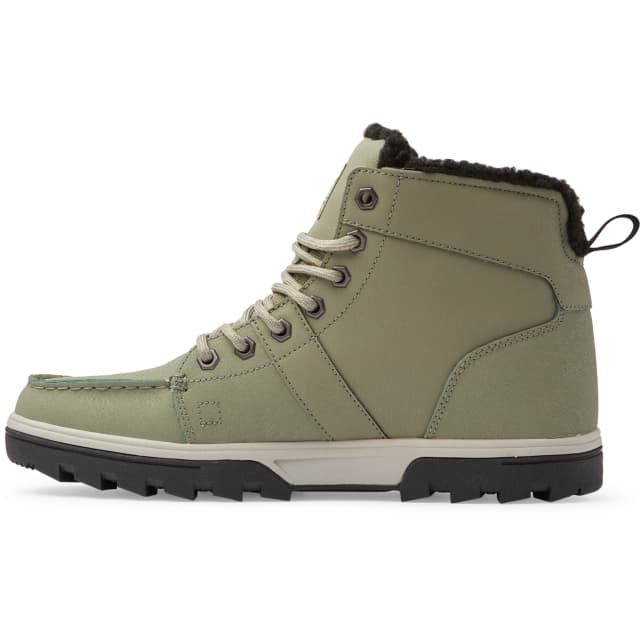 Detalle de DC Shoes Woodland botas hombre de cuero