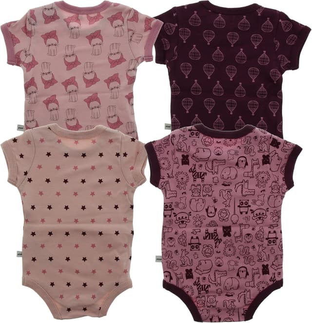 Thumbnail 1 de PIPPI Baby Mädchen Body 4er Pack Gr 86 Lilac