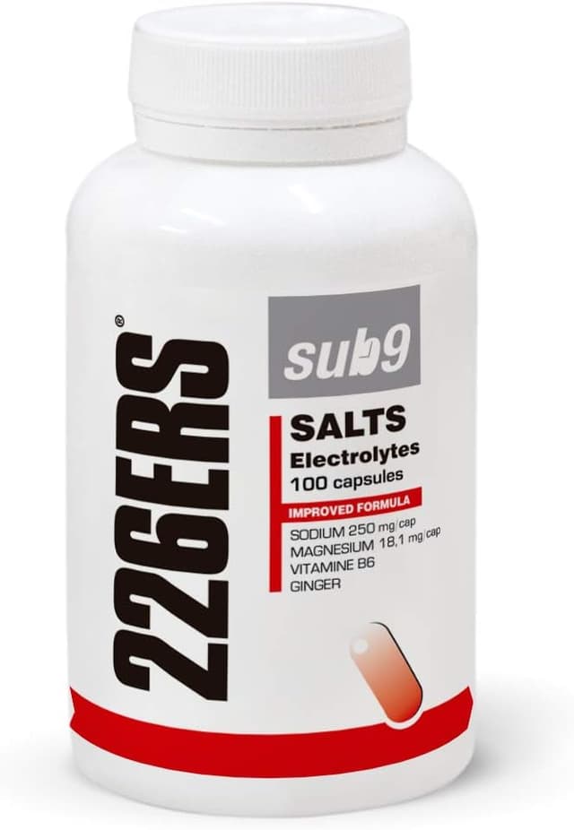 Imagen de 226ERS Sub9 Salts Electrolytes 💊 Sales Minerales con Jengibre, 100 cápsulas en OfertitasTOP