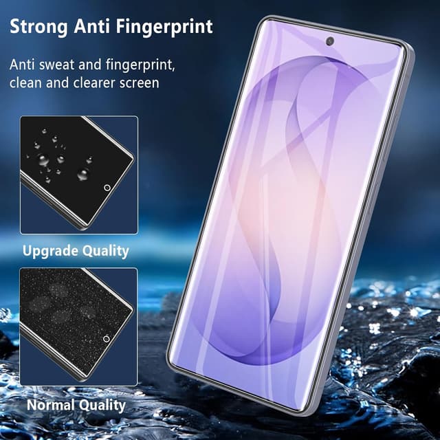 Detalle 2 de Pollachi 2+2 protecteurs d’écran et caméra pour Samsung Galaxy S26 Ultra (film TPU + hydrogel)