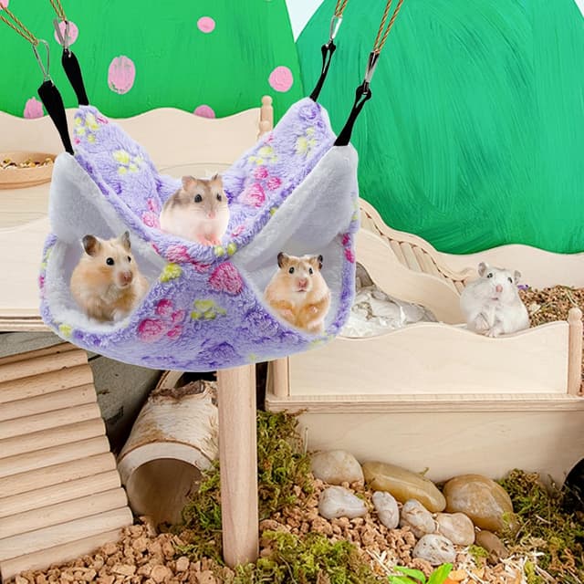 Thumbnail 5 de JJQHYC 2 Pack Rat Hammock Double Layer